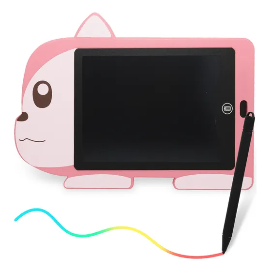 Tablet Pizarra Lcd Diseño Perro Rosado Hd2
