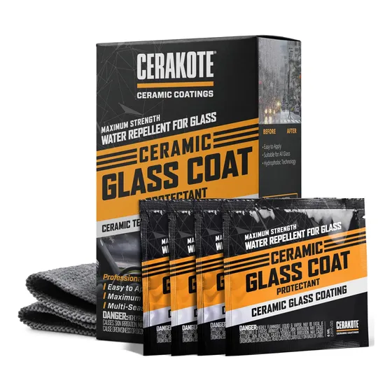 Cerakote Recubrimiento Cerámico Para Parabrisas - Kit 4