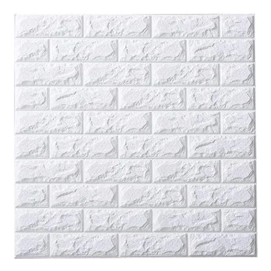 Revestimiento Adhesivo Para Pared De Piedra Blanca Renovar 