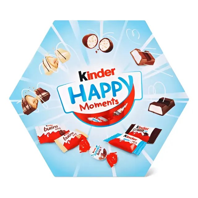 Chocolates Surtidos Kinder Mini, Schoko Bons, Bueno 28 Pzs