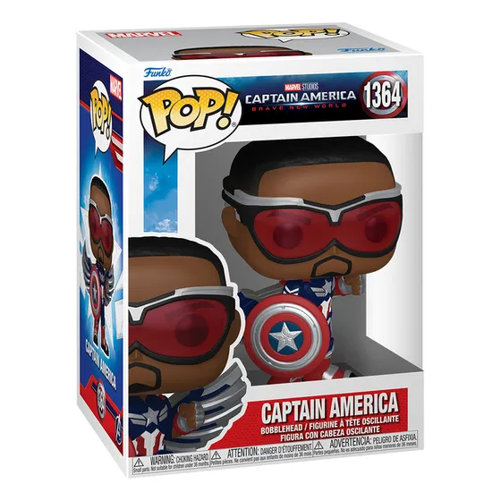 Funko Pop! Marvel: Captain America (sam Wilson) N° 1364
