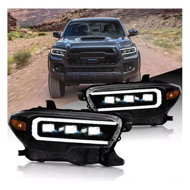 Faros Led Proyector Toyota Tacoma 2016-22 Vland
