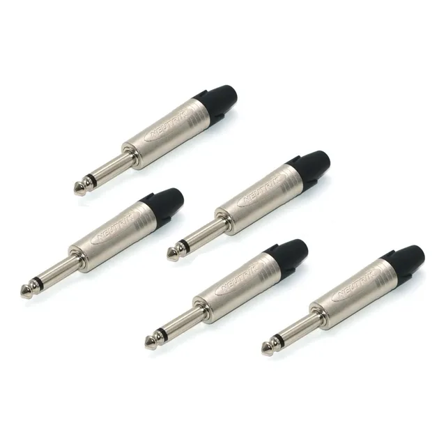Neutrik® Np2c® 5 Conectores Plug Ts De 1/4 Nuevo Envio Meses