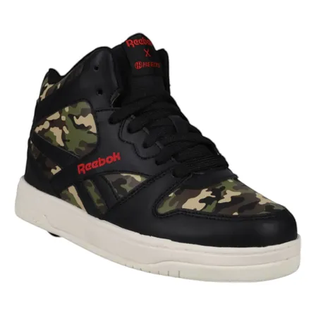 Tenis Bb4500 Mid Pu Print De Niños Blanco Lisa 23 Mx