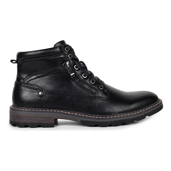 Botines Casuales Bata Tilko Negro Hombre V2