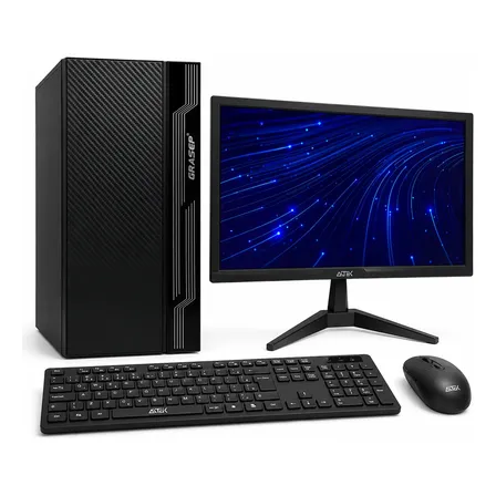 Computador I5 5300u 8gb Ssd Monitor 19 Kit Teclado Mouse 256 Gb 8 Gb Hd Graphics