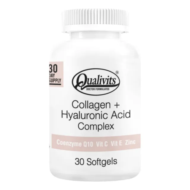 Complex Qualivits® X 30 Caps | Colágeno + Ácido Hialurónico
