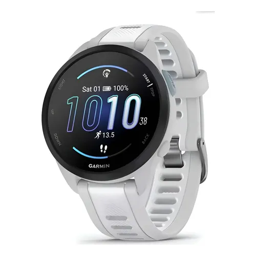 Smartwatch Garmin Forerunner 265s Sport Branco, Tela 1.1