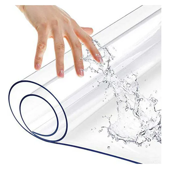 Protector De Mesa Plástico Transparente Pulgadas Antidesliza