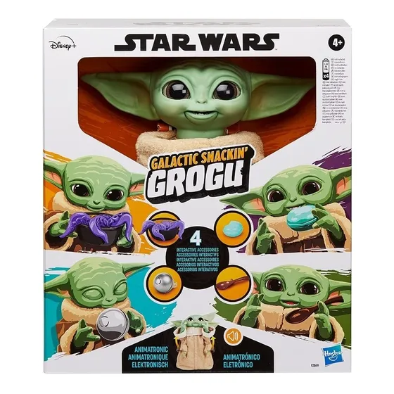 Baby Yoda Grogu Interactivo Star Wars 40 Sonidos