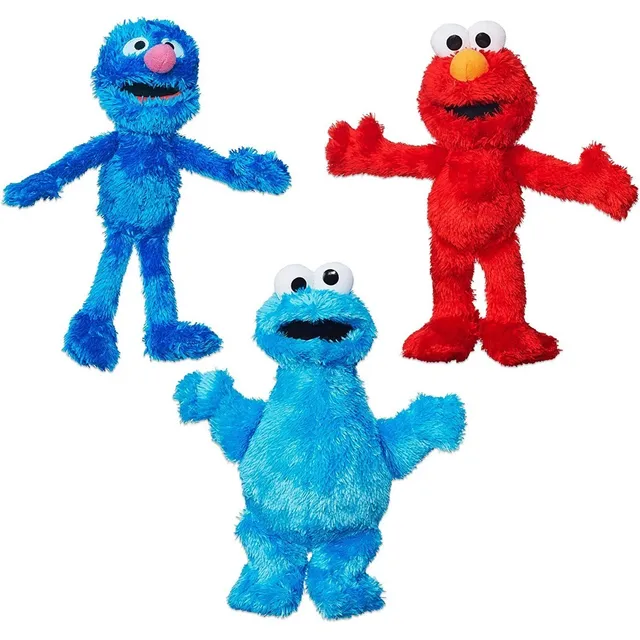 Colección Plaza Sésamo: Elmo, Comegalletas Y Archibaldo