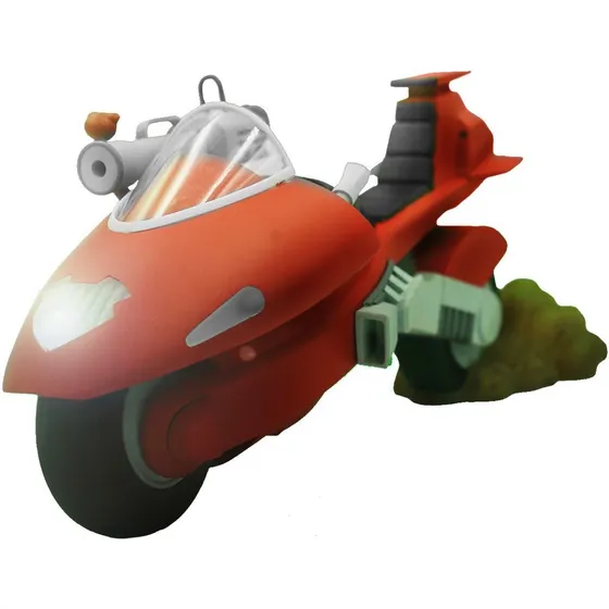 Figura Motoratones D Marte Vinnie Moto Rocket Sled Vincent