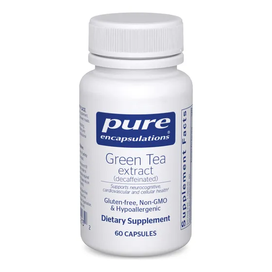 Extracto De Té Verde Supplement Pure Encapsulations 60 Cápsu