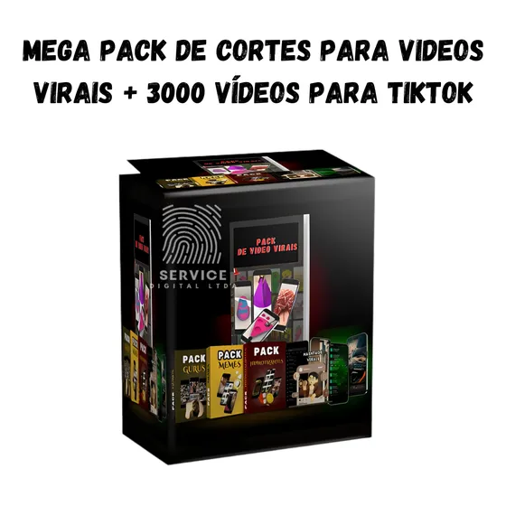 Pack Com Cortes De Vídeos Curtos Para Monetização, Ttk,ig,fb