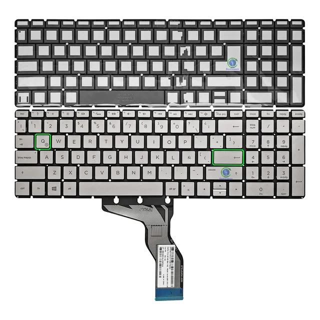 Teclado Para Hp 15-bs 15-bw 15-bp 15-cd 17-bs 250 G6 Luz Lat