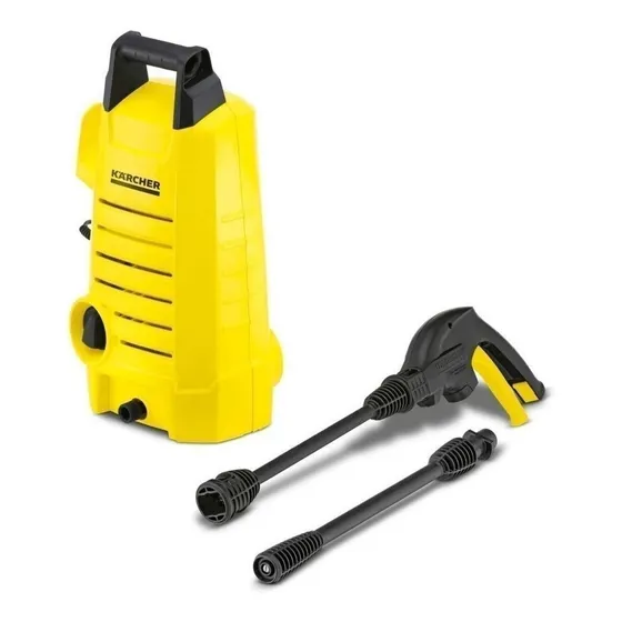 Hidrolavadora Kärcher Eléctrica K1 + Mangueras De Limpieza Color Amarillo Frecuencia 50 Hz/60 Hz