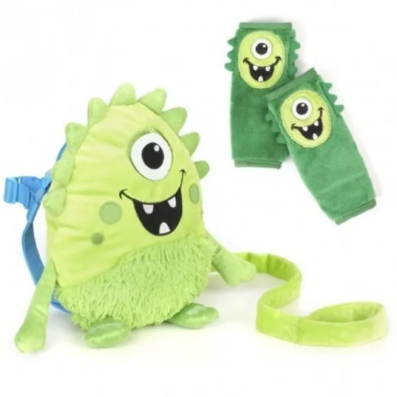 Pequeño Set De Viaje Monstruo Infanti Green Color Verde