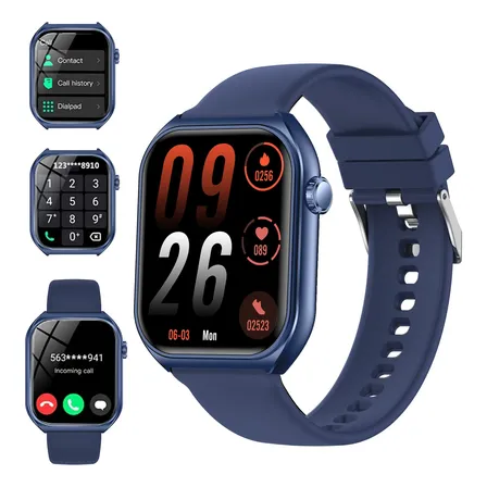 Reloj Inteligente Smartwatch Con Llamadas Azul