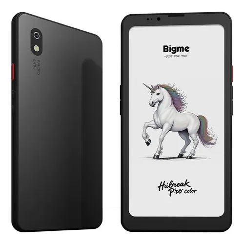 Leitor De E-book Bigme Hibreak Pro Colorido Preto De 6 Com