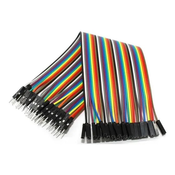 Jumper Fio 40/pcs De 20cm Macho/fêmea Para Arduino