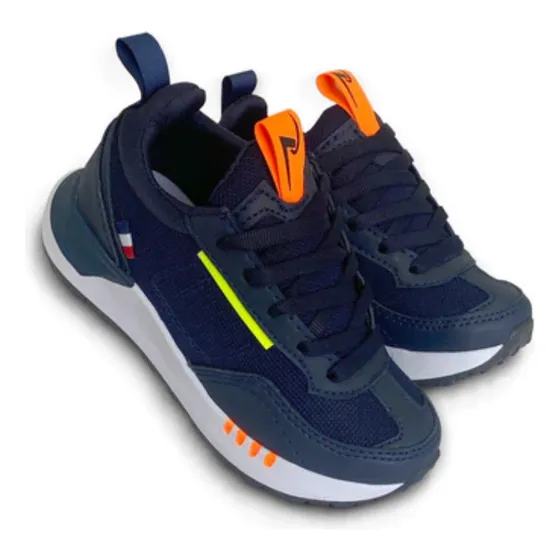 Zapato Deportivo Pocholin Azul Marino Del 27 Al 32