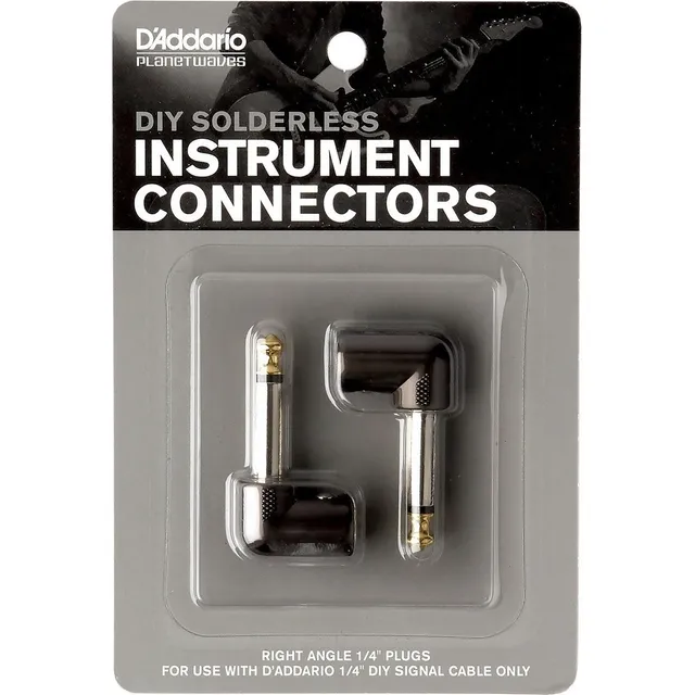 Conector Plug ¼ Diseñado Utilizarse Con Cable Diy Pw-grap-2