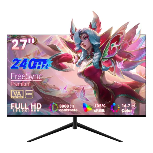 Monitor Gamer Dell Alienware Aw2720hf 240hz 27 Preto Branco