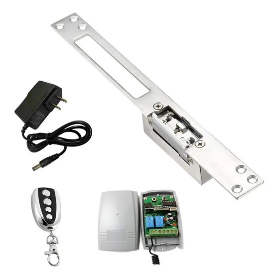 Kit Cerradura Hembrilla Electrica Control De Acceso Puerta. 