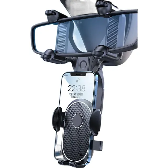 Soporte Holder Celular Espejo Retrovisor Carro 360 Rotación