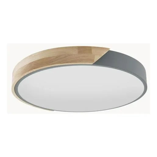 Foco Panel Plafón Led Sobrepuesto Redondo Tres Colores