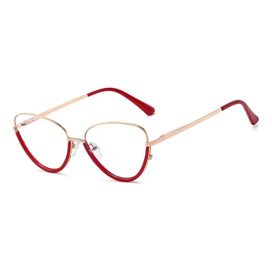 Lentes Anti Luz Azul Blueblock Montura Forma Gato Pc Laptop