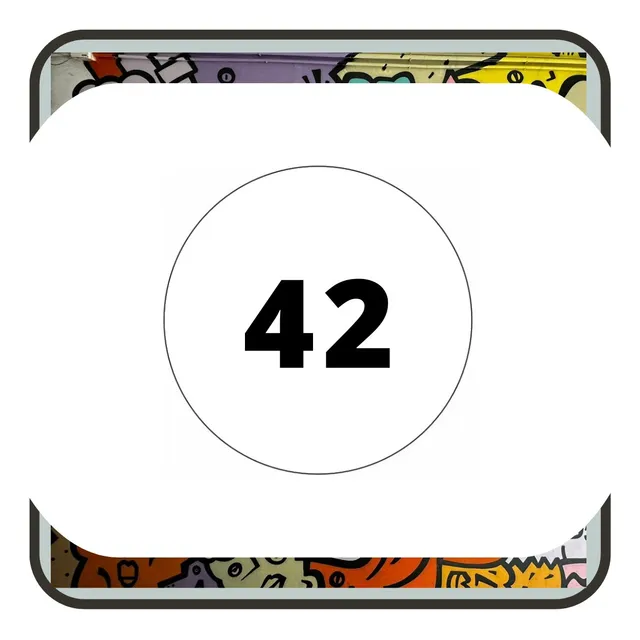 Etiquetas Autoadhesivas Talles Numero (28-46) 442 Unidades