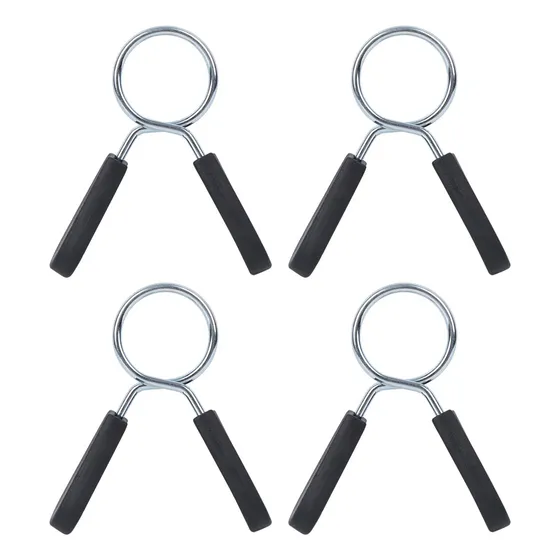 4 Abrazaderas De Resorte Para Mancuernas Para Levantamiento