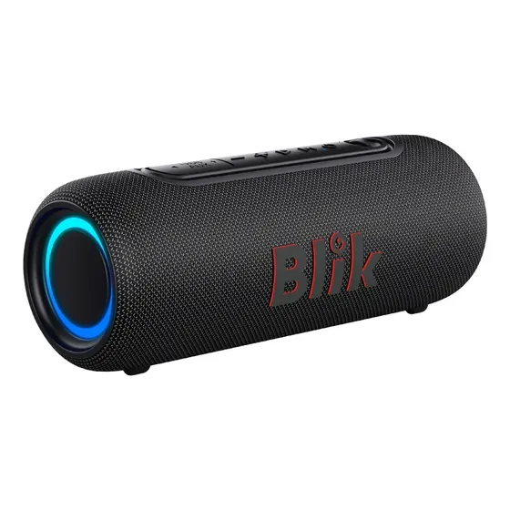 Parlante Bluetooth Blik live Color negro