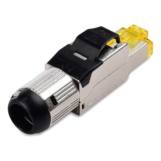 Conector Rj45 Blindado Cat6a Enlaces Antenas Wifi P-t-p. Ftp
