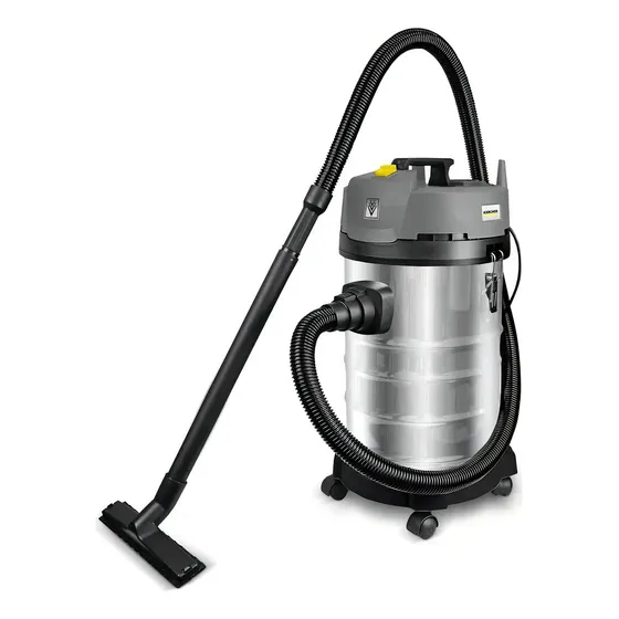 Aspiradora Karcher Profesional Sin Bolsa Nt 30 Agua Polvo Ws Color Plateado\u002Fgris\u002Fnegro | Cuotas sin interés