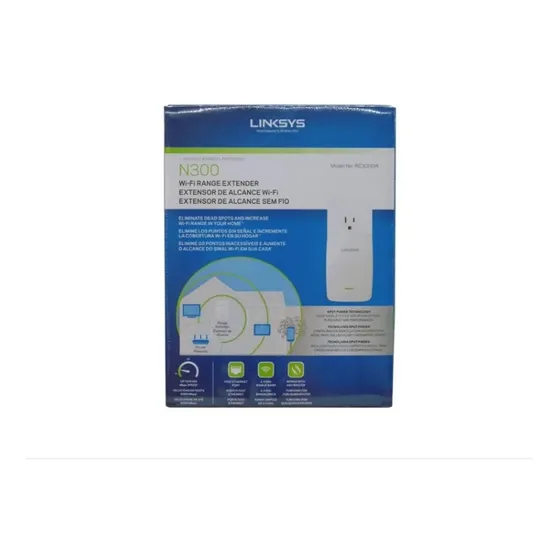 Extensor De Red Linksys Wireless N300 Re3000w