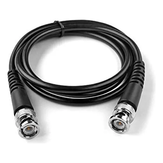 Cable Patch Cord Bnc Negro  - Wireplus 1m Pack De 3 Unidades