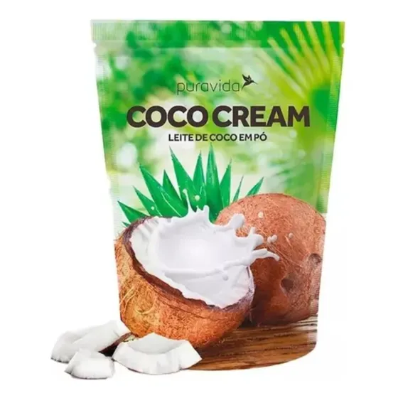 Coco Cream Leite De Coco Em Pó Cremoso 1kg - Puravida