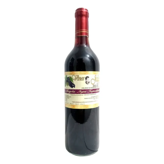 Juliana - Vino Tinto Dulce - Borgoña Negra - Artesanal