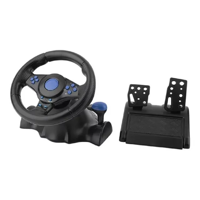 Volante Pedal Palanca Juegos Computador Pc Laptop Ps2 Ps3