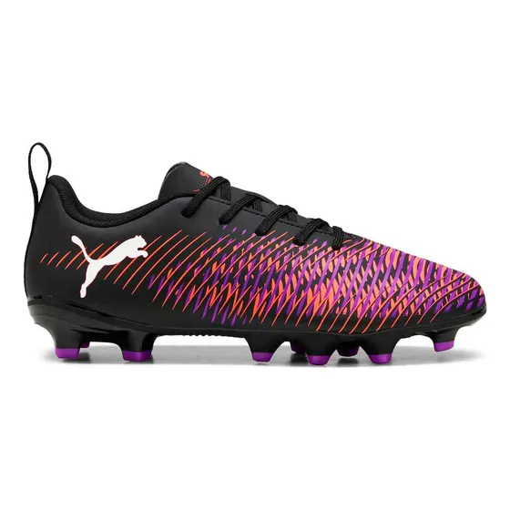 Botines Puma Future 8 Match Play Fg/ag Jr Niños Fútbol Negro