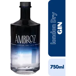 02 Gin London Dry Ămbroz 750ml Baixa Caloria - Premium 44% 02 Gin London Dry Ămbroz 750ml Baixa Caloria - Premium 44%