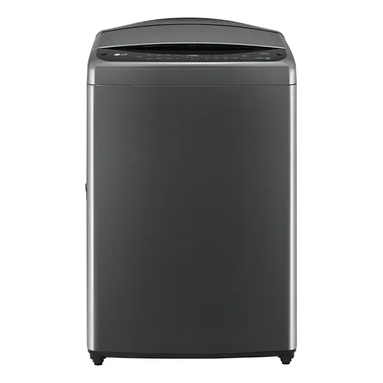 Lavadora LG Superior Inverter Ai Dd Turbowash 21kg Thinq Ng Color Gris 110V
