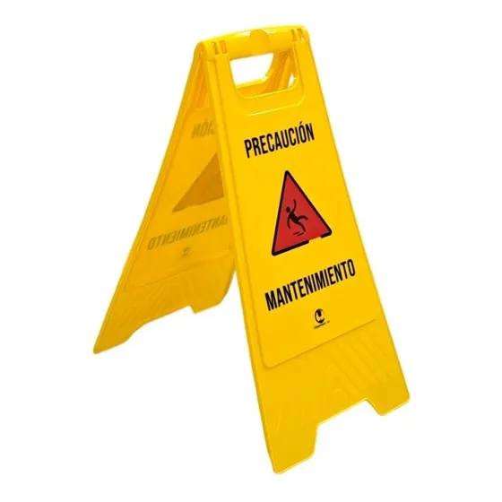 Señalizador Cono Amarillo Piso Mojado