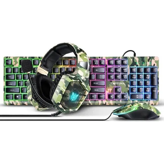 Gaming Combo Set Gamer Onikuma 3 En 1 Modelo Tz3003