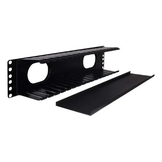 Belden, Organizador Horizontal 2ur Con Tapa, 9512-1902n