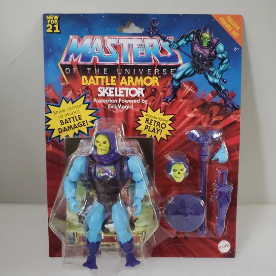 Figura Motu Origins Skeletor Battle Armor, Heman