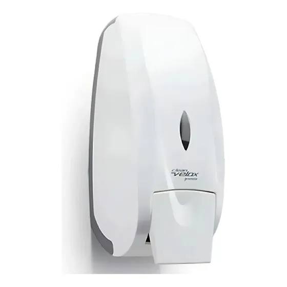 Dispenser De Parede Para Álcool Gel E Detergente Saboneteira Cor Branco