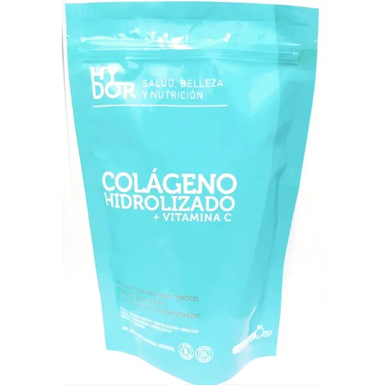 Colageno Hidrolizado Hydor Con Vitamina C Naranja 250grs